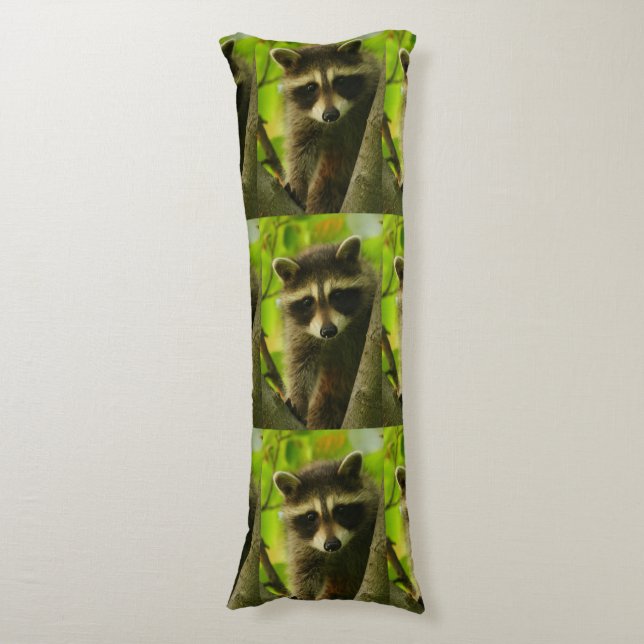 racoon body cushion (Front Vertical)
