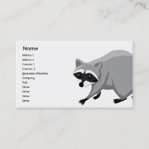 Racoon - Business Business Card