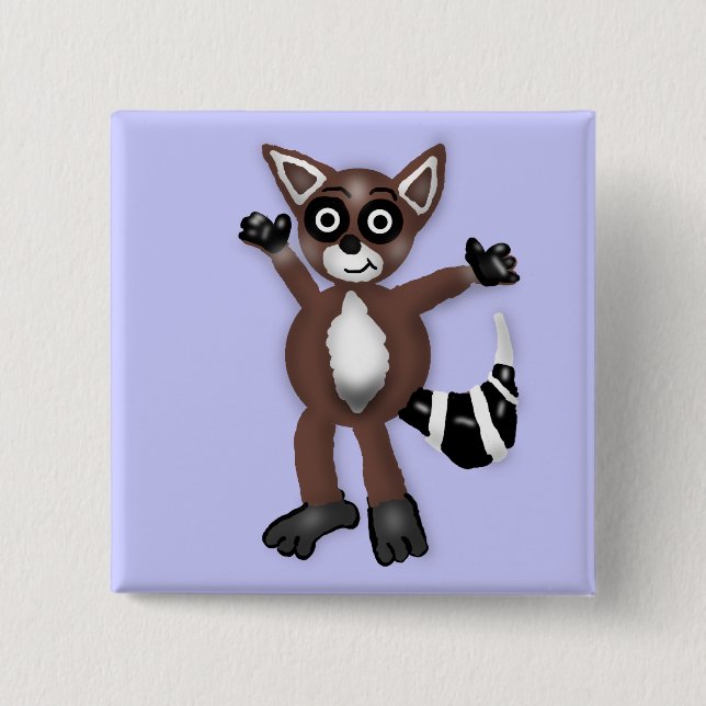 Racoon Button (Front)