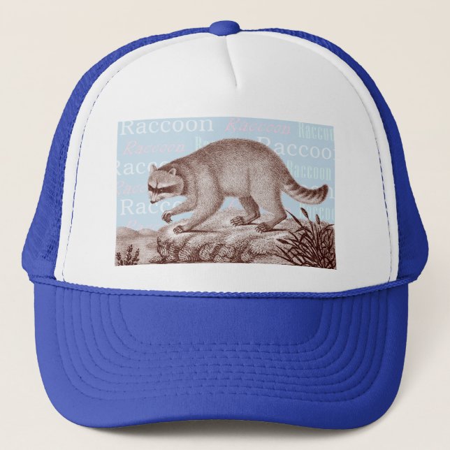 Racoon Cap - Great for Animal Lovers (Front)