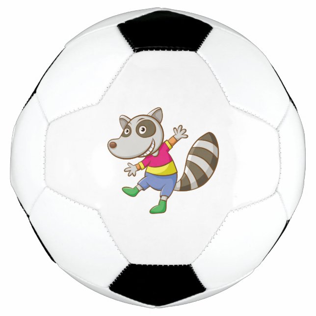 Racoon cartoon football (Front)