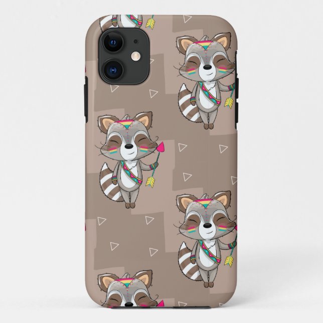 Racoon Case-Mate iPhone Case (Back)