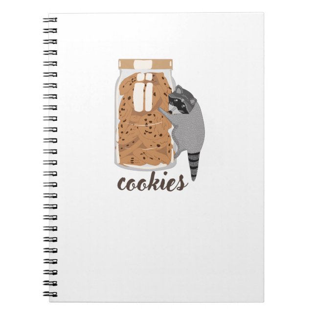 Racoon-Cookies Notebook (Front)