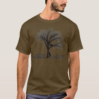 Racoon Coon Hunting Night Life Treeing Dogs T-Shirt