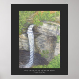 Racoon Creek Falls Poster