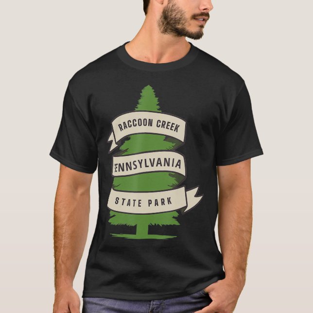 Racoon Creek State Park Pennsylvania Forest PA Hi T-Shirt (Front)