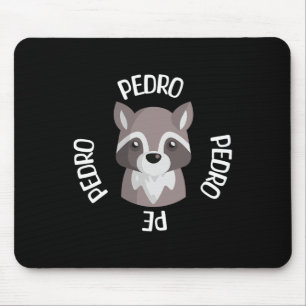Racoon Dancing Funny Pedro Pedro Pedro Pe Meme So Mouse Mat