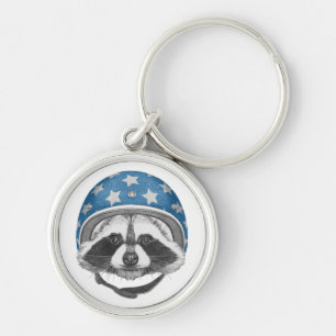 Racoon Daredevil Key Ring