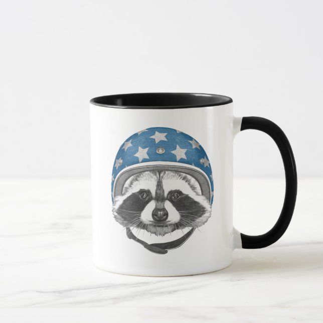 Racoon Daredevil Mug (Right)