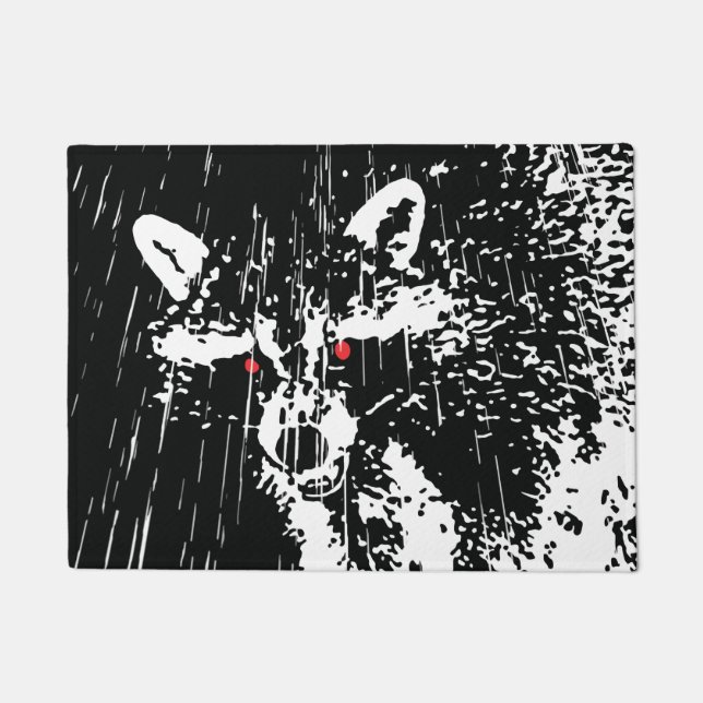 Racoon Doormat (Front)