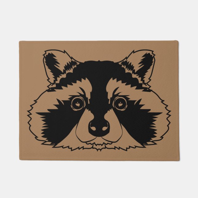 Racoon  doormat (Front)