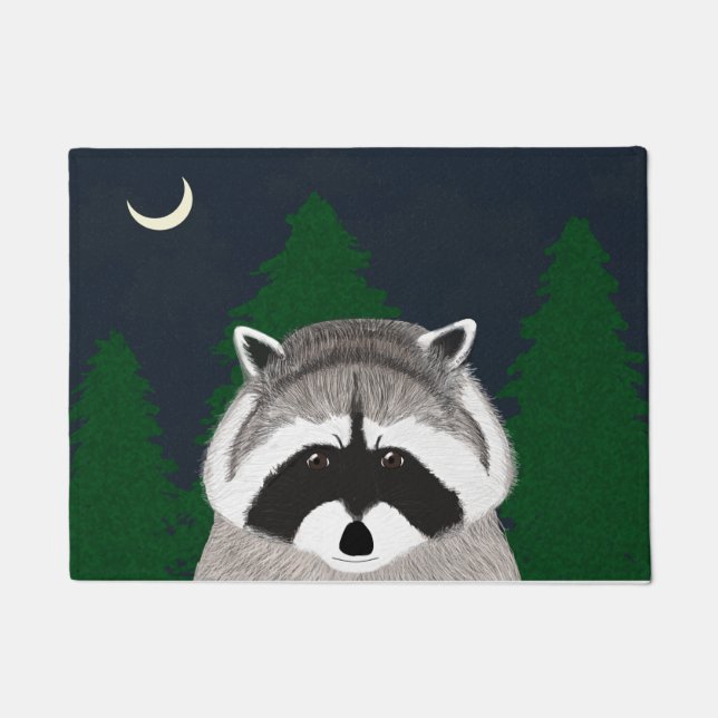 Racoon Doormat (Front)