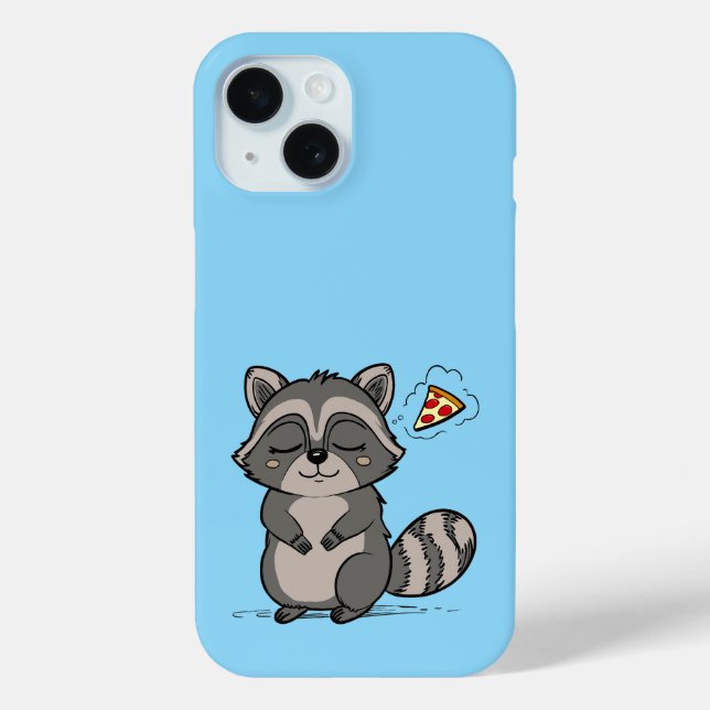 Racoon Dream - Pizza! Case-Mate iPhone Case (Back)