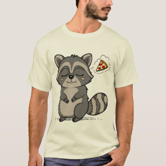 Racoon Dream - Pizza! T-Shirt