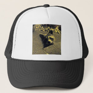Racoon ~ Face of an Angel Trucker Hat