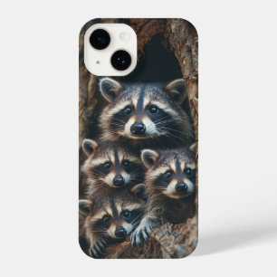Racoon Family iPhone 14 Case