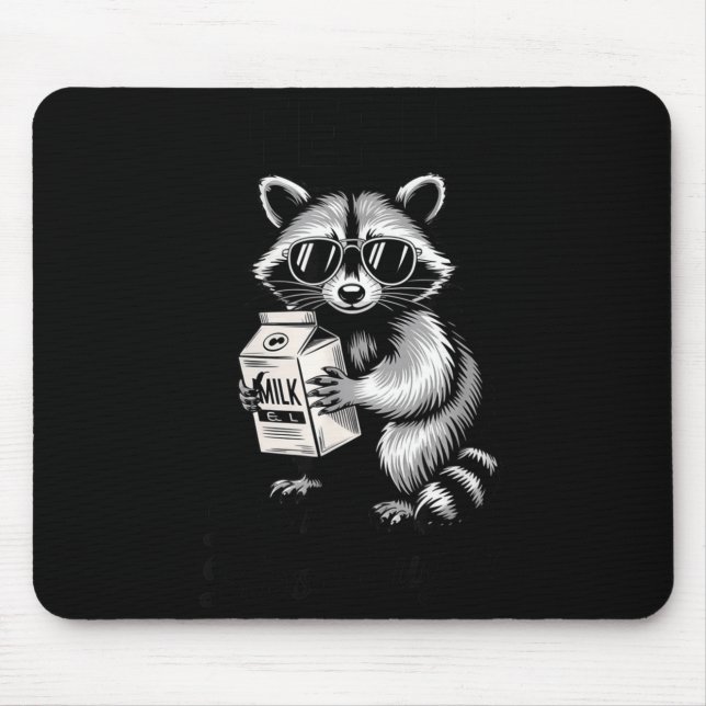 Racoon Feral Like My Blood Sugar Diabetes Awarenes Mouse Mat (Front)