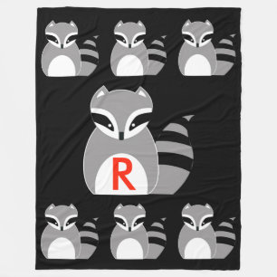 Racoon Fleece Blanket