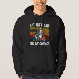 Racoon For A Junk Food Lover Hoodie