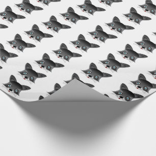 Racoon - Glossy Wrapping Paper, 30" x 15' Wrapping Paper