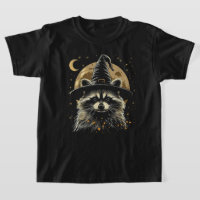 Racoon Halloween Wizard Hat Funny Cute Witch