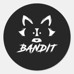 Racoon Head Bandit Raccoons Trash Animal Gift Classic Round Sticker
