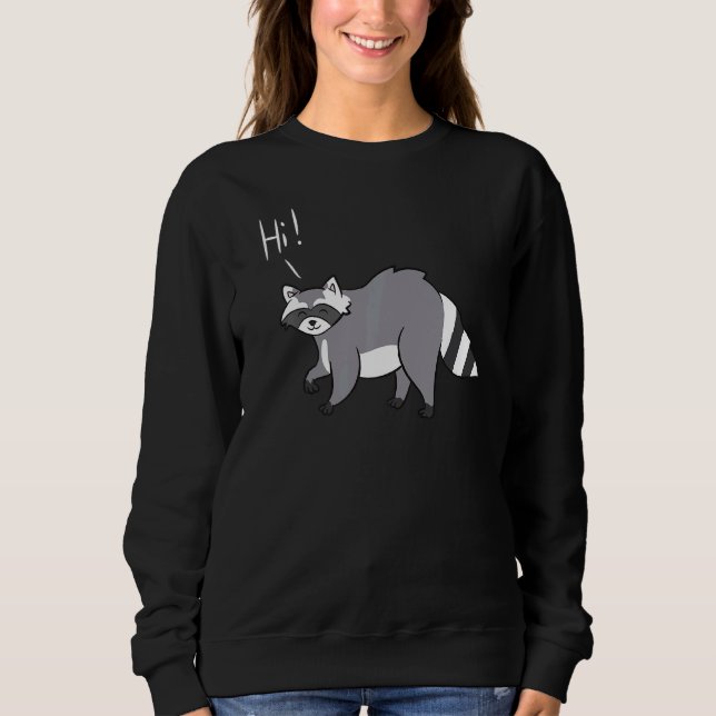 Racoon  Hi Sweatshirt (Front)