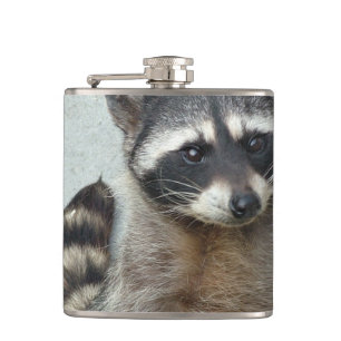 Racoon Hip Flask
