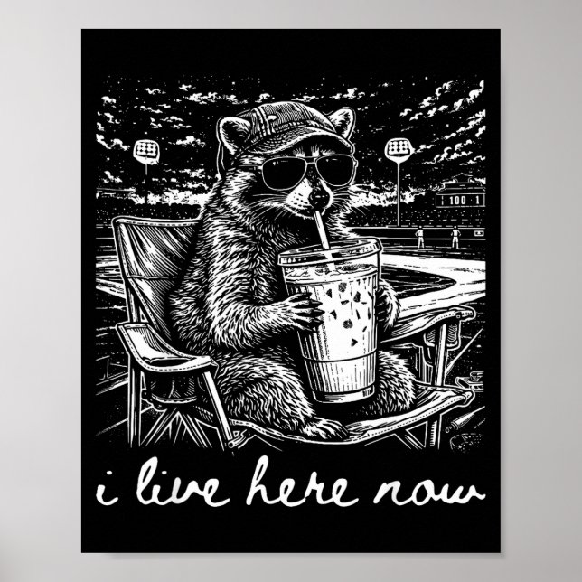 Racoon i live here now  poster (Front)