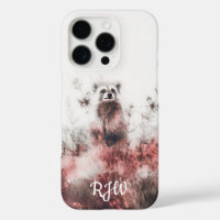 Racoon In The Red Meadow