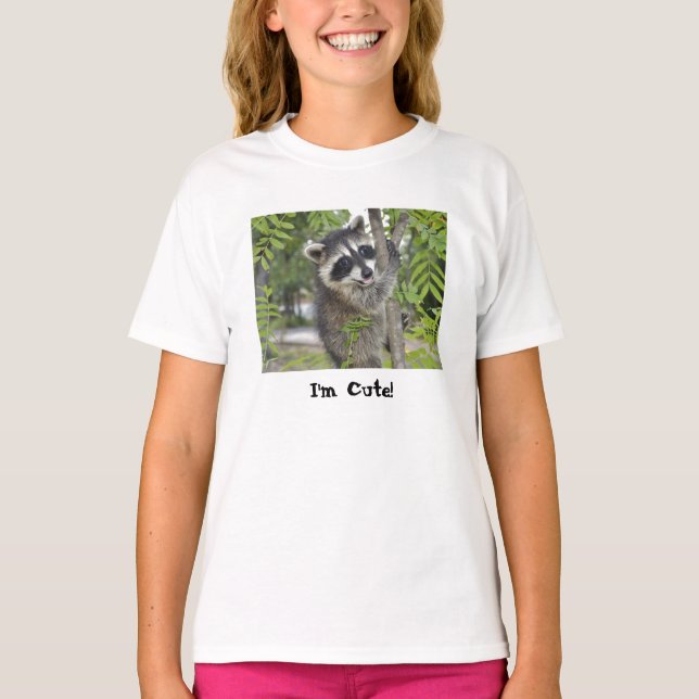 Racoon - kids T-shirt (Front)
