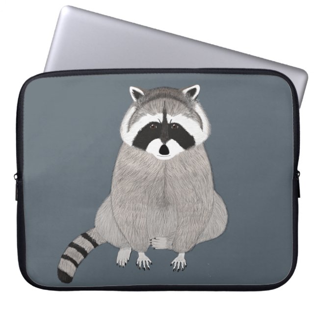 Racoon Laptop Sleeve (Front)
