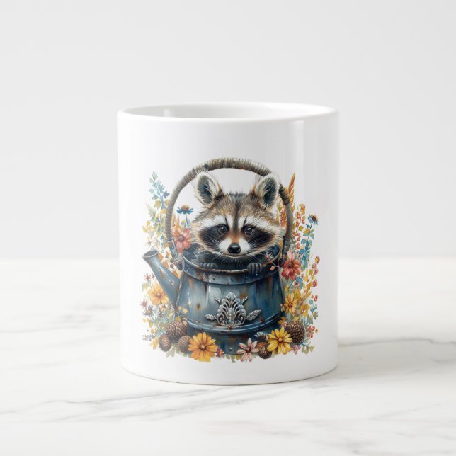 Racoon  large coffee mug (Front)