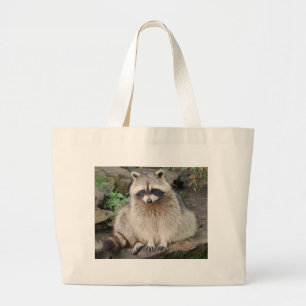 Racoon Large Tote Bag
