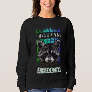 Racoon Lover, Cute Trash Panda Sweatshirt