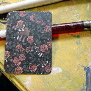 Racoon lovers cute raccoons art one persons trash business card