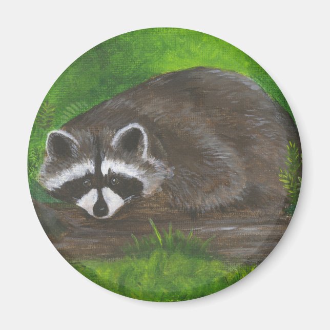 Racoon Magnet (Front)