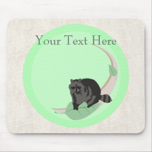 Racoon Mousepad