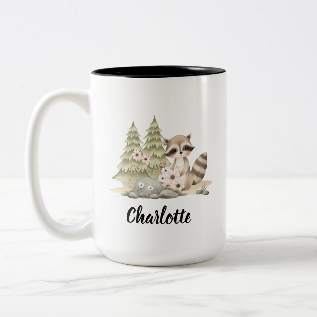 Racoon Mug - Racoon Gifts for Racoon Lovers  (Left)
