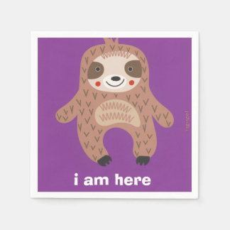 racoon  napkin