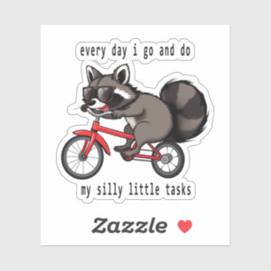 Racoon On Bicycle,Ew People racoon,racoon possu
