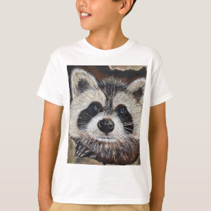 Racoon Painting T-Shirt