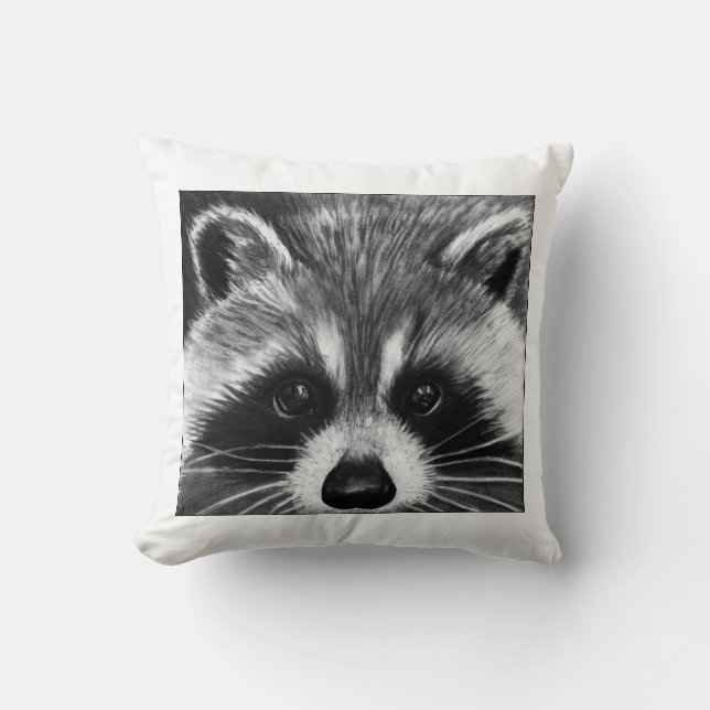 Racoon Pillow (Front)