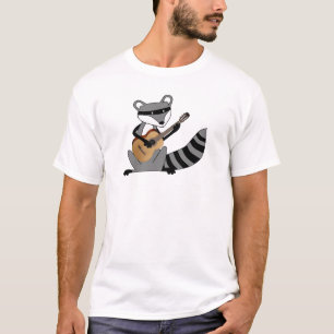 Racoon Playing the Guitar T-Shirt