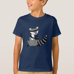 Racoon Playing the Oboe T-Shirt