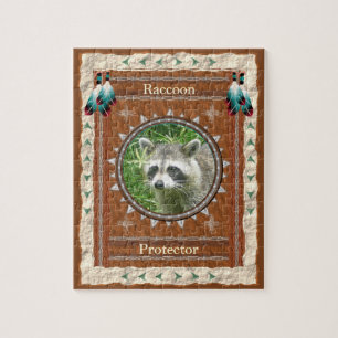 Racoon Protector Energy Jigsaw Puzzle