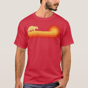 Racoon Retro Sunset Vintage 60s 70s for Men Women T-Shirt