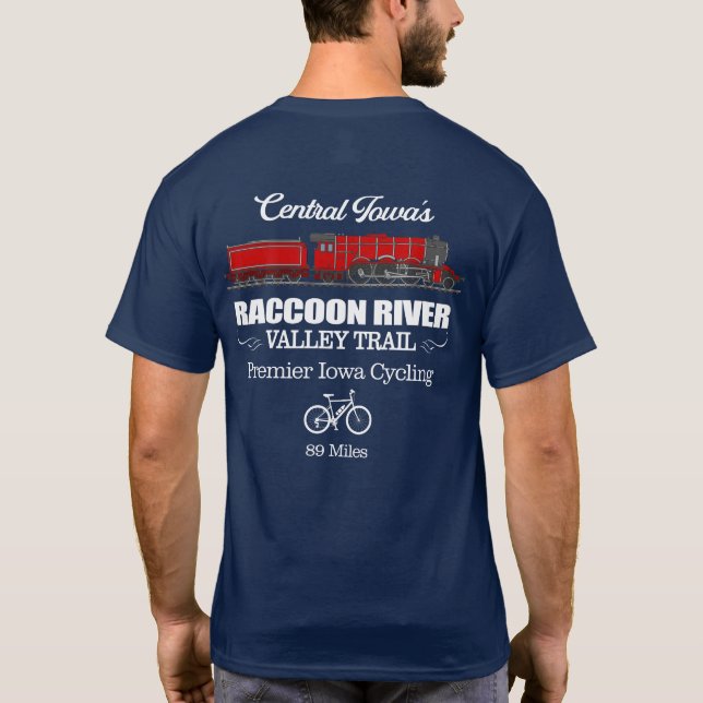 Racoon River Valley Trail (RT2) T-Shirt (Back)