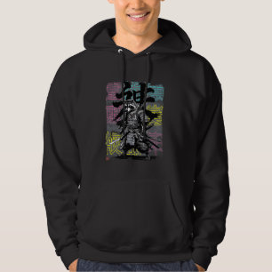 Racoon Samurai Japanese Warrior Anime Ninja Hoodie