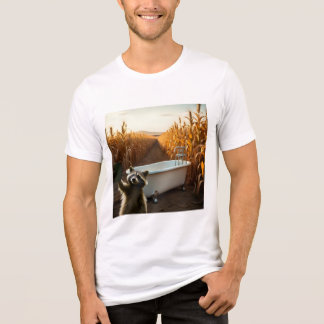 Racoon Selfie 1 Tri-Blend Shirt